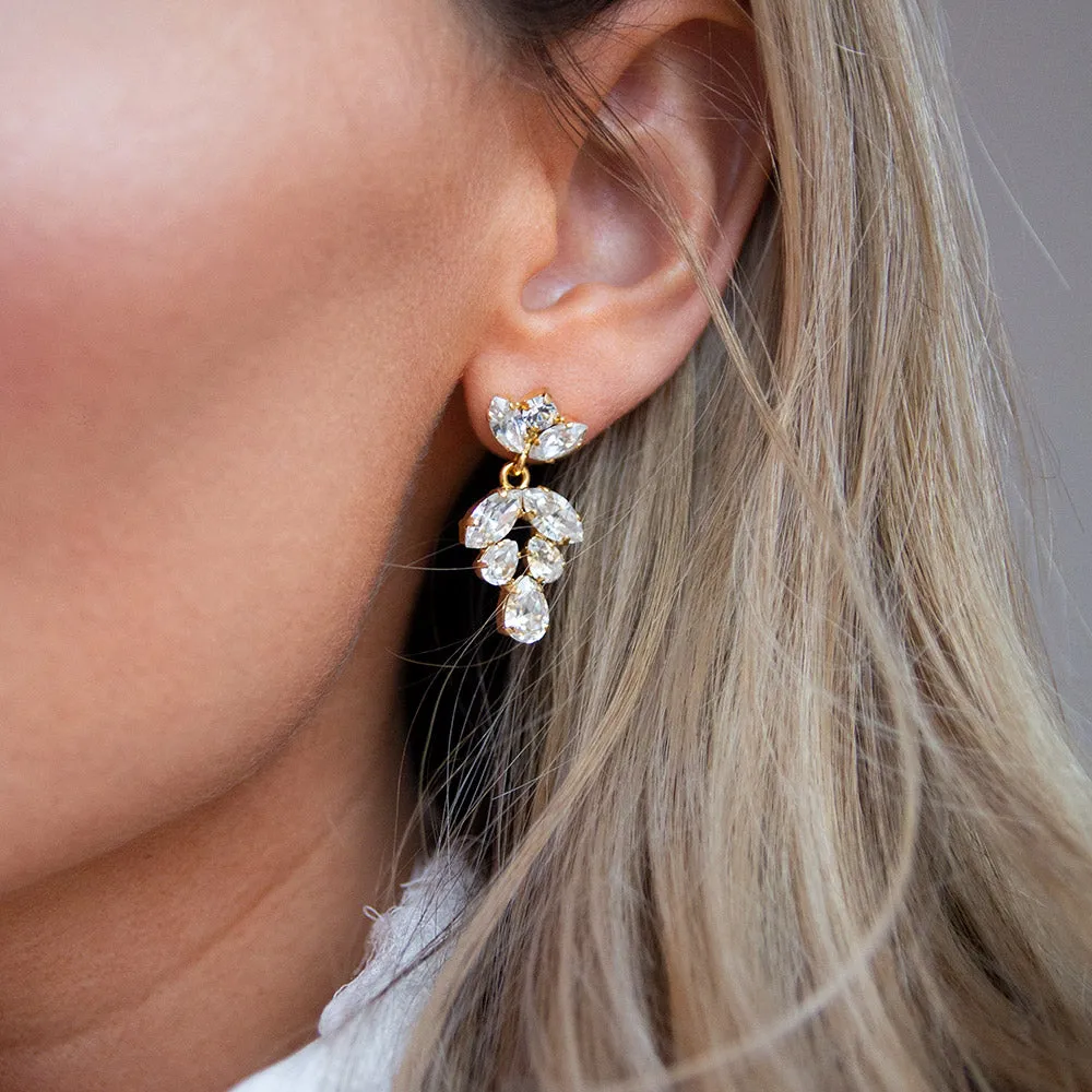 Kiss Me Earrings / Crystal Caroline Svedbom