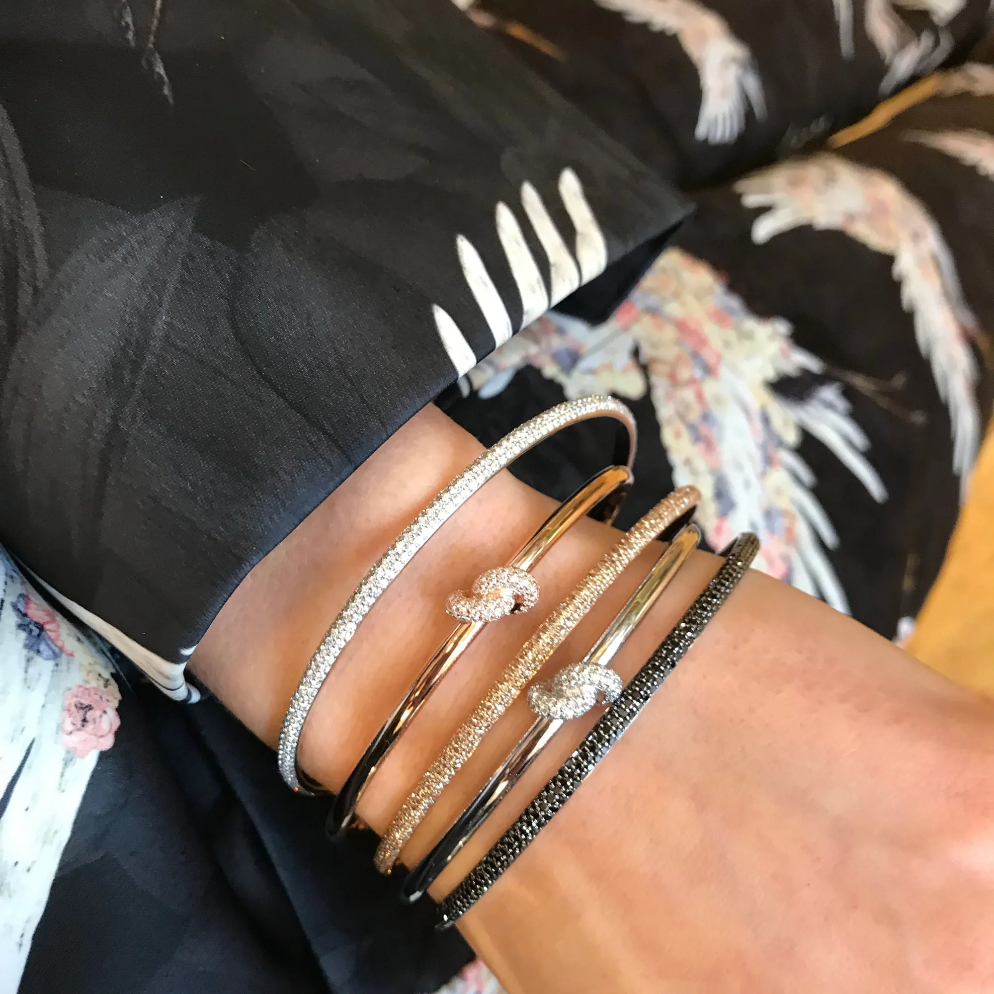 Legacy Knot 18K Rosegold Bangle