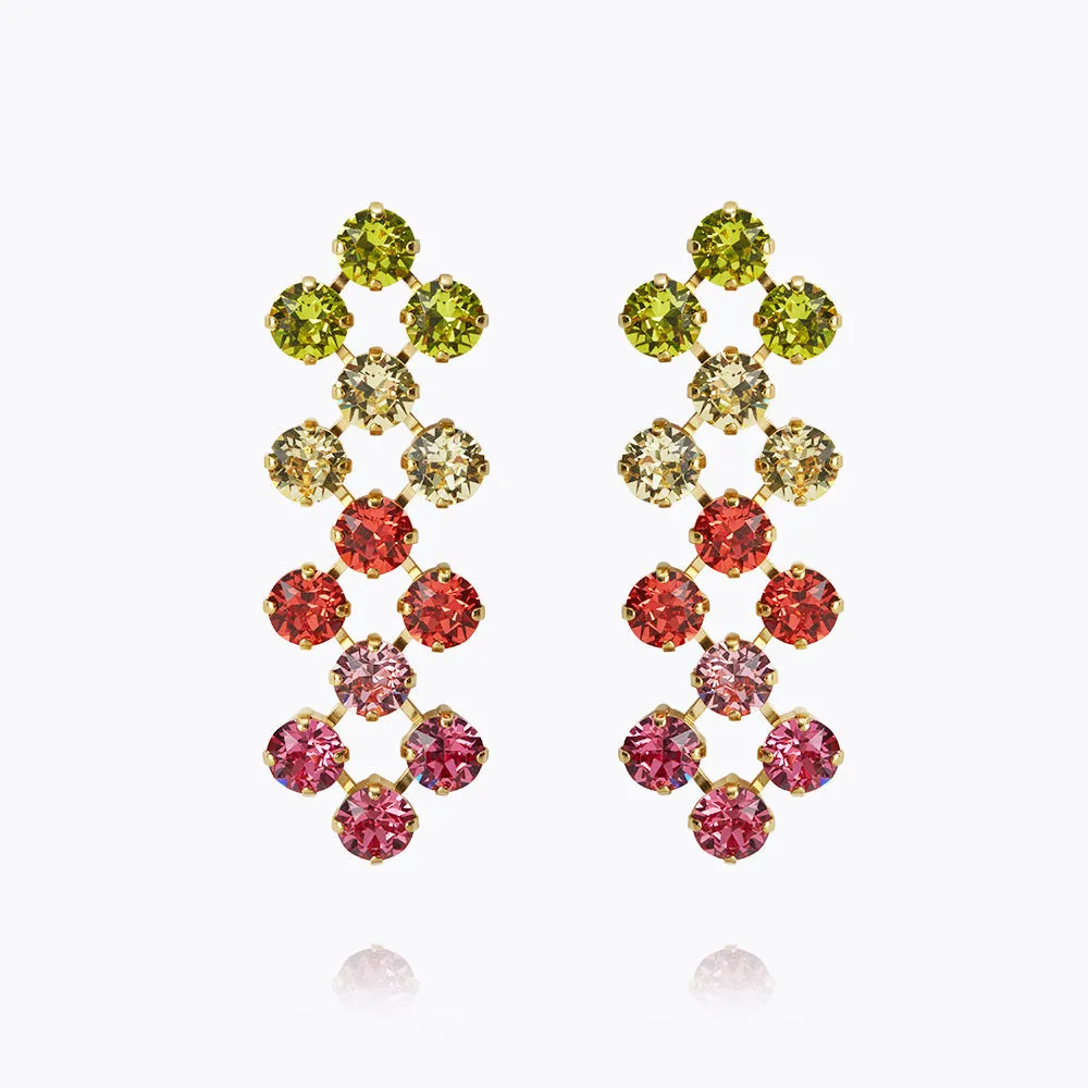 Livia Earrings / Tropicana Combo Caroline Svedbom