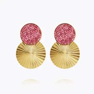 Lizzy Earrings / Cal Pink Caroline Svedbom