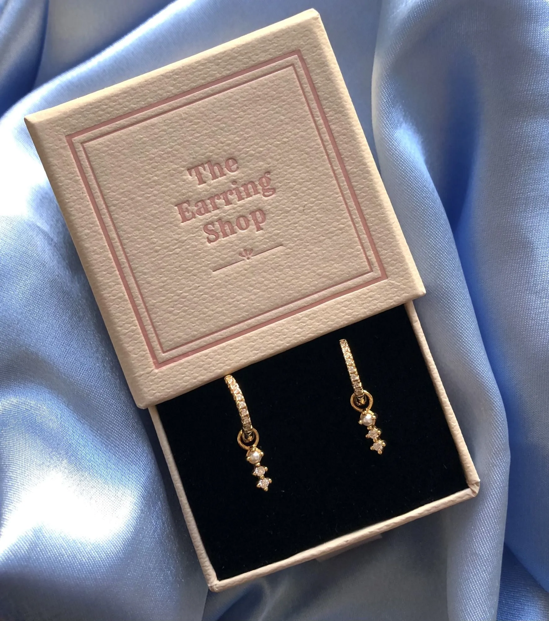 Love 18K Gold Plated Stud