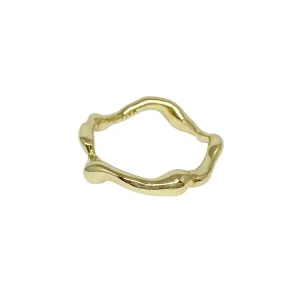 Lunar Galaxy 14K Gold Ring