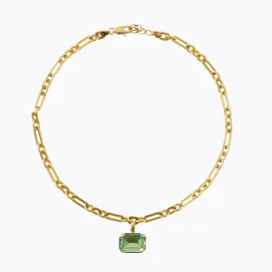 Lydia Chain Necklace / Peridot Caroline Svedbom