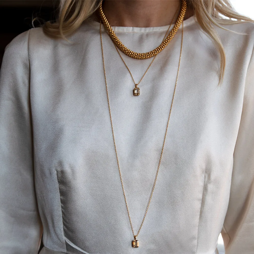 Lydia Necklace / Golden Shadow Caroline Svedbom