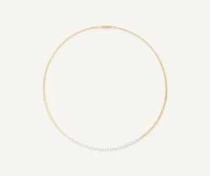 Marco Bicego Masai 18ct Yellow Gold Coil 0.75ct Diamond Necklace