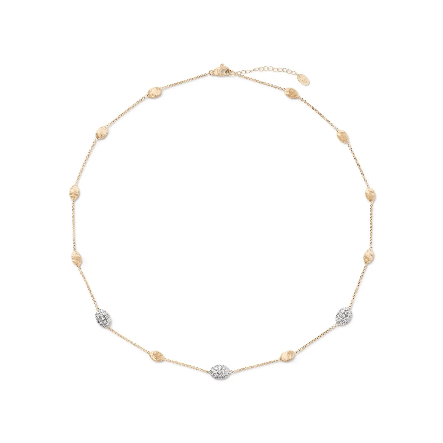 Marco Bicego Siviglia 18ct Yellow Gold Diamond Necklace
