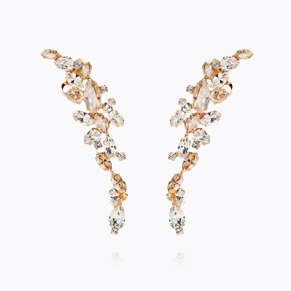 Marry Me Earcuff / Crystal   Golden Shadow Caroline Svedbom