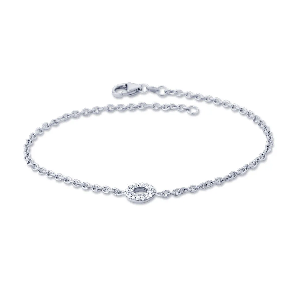 Matiné 18K Whitegold Bracelet w. 31 Diamonds