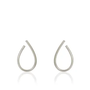 Medium Kharisma Silver Hoops