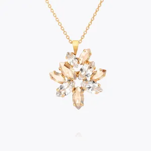 Melia Necklace / Crystal / Golden Shadow Caroline Svedbom