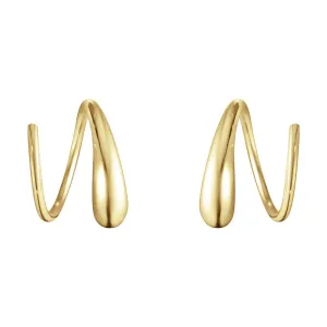 Mercy 14 mm. 18K Gold Earrings