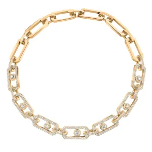 Messika So Move 18ct Yellow Gold 8.22ct Diamond Necklace
