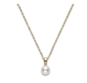 Mikimoto 18ct Yellow Gold Akoya Pearl Necklace
