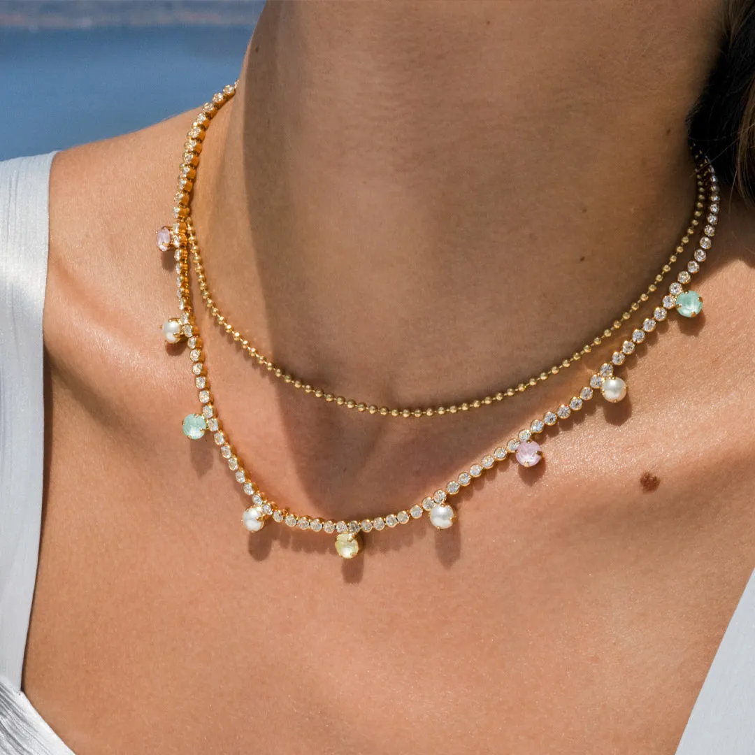 Millie Necklace / Soft Pastel Combo Caroline Svedbom