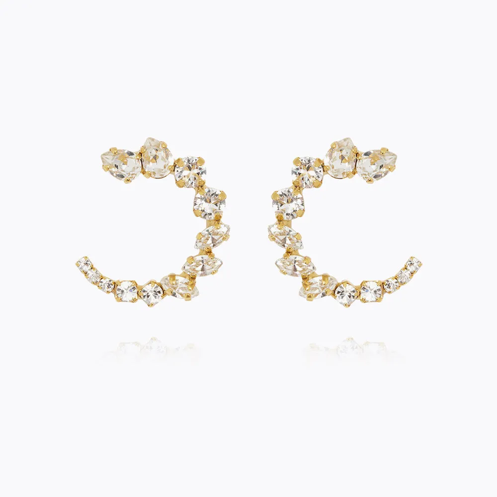 Mini Angie Earrings / Crystal Caroline Svedbom