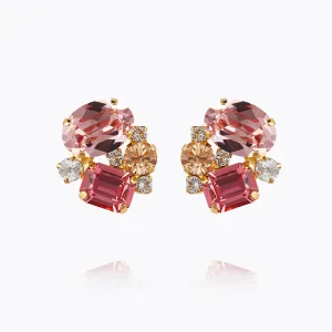Mini Carolina Earrings / Pink Combo Caroline Svedbom