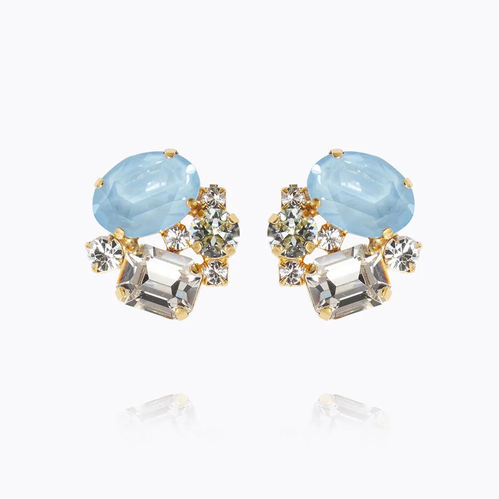 Mini Carolina Earrings / Sky Combo Caroline Svedbom