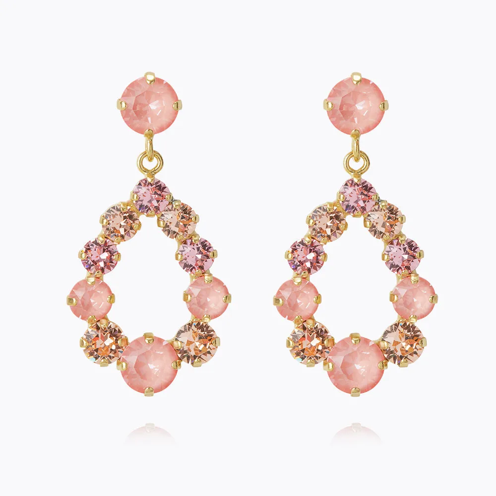 Mini Delia Earrings / Flamingo Combo Caroline Svedbom
