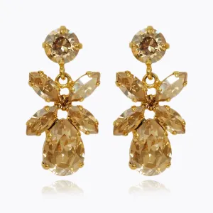Mini Dione Earring / Golden Shadow Caroline Svedbom