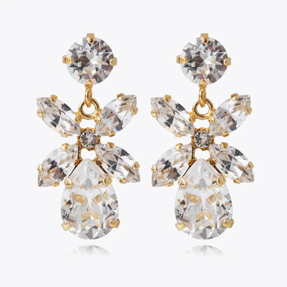 Mini Dione Earrings / Crystal Caroline Svedbom