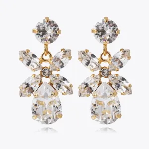Mini Dione Earrings / Crystal Caroline Svedbom