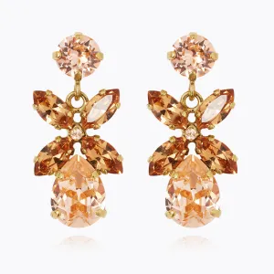 Mini Dione Earrings / Topaz Combo Caroline Svedbom