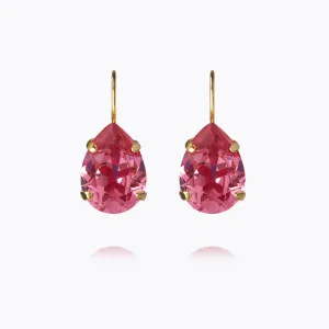 Mini Drop Clasp Earrings / Rose Caroline Svedbom