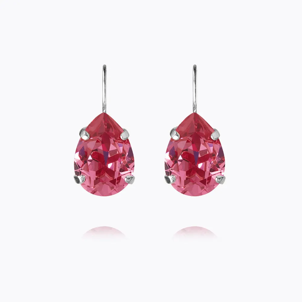 Mini Drop Clasp Earrings / Rose Caroline Svedbom