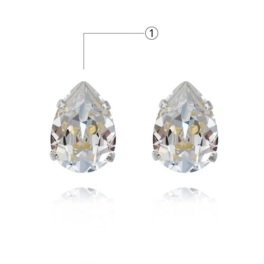 Mini Drop Stud Earrings / Any Color Caroline Svedbom