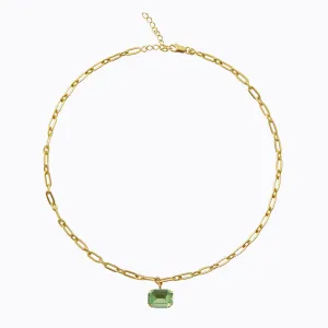 Mini Lydia Necklace / Peridot Caroline Svedbom