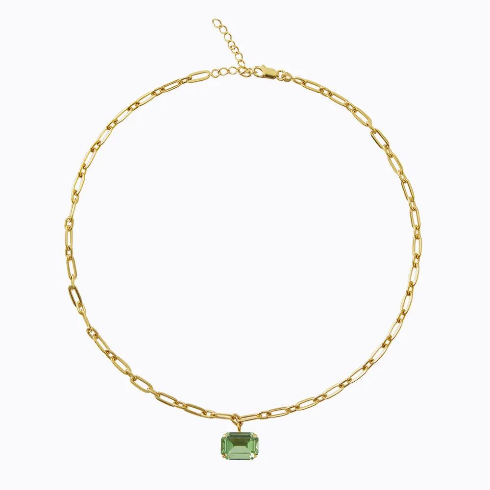 Mini Lydia Necklace / Peridot Caroline Svedbom
