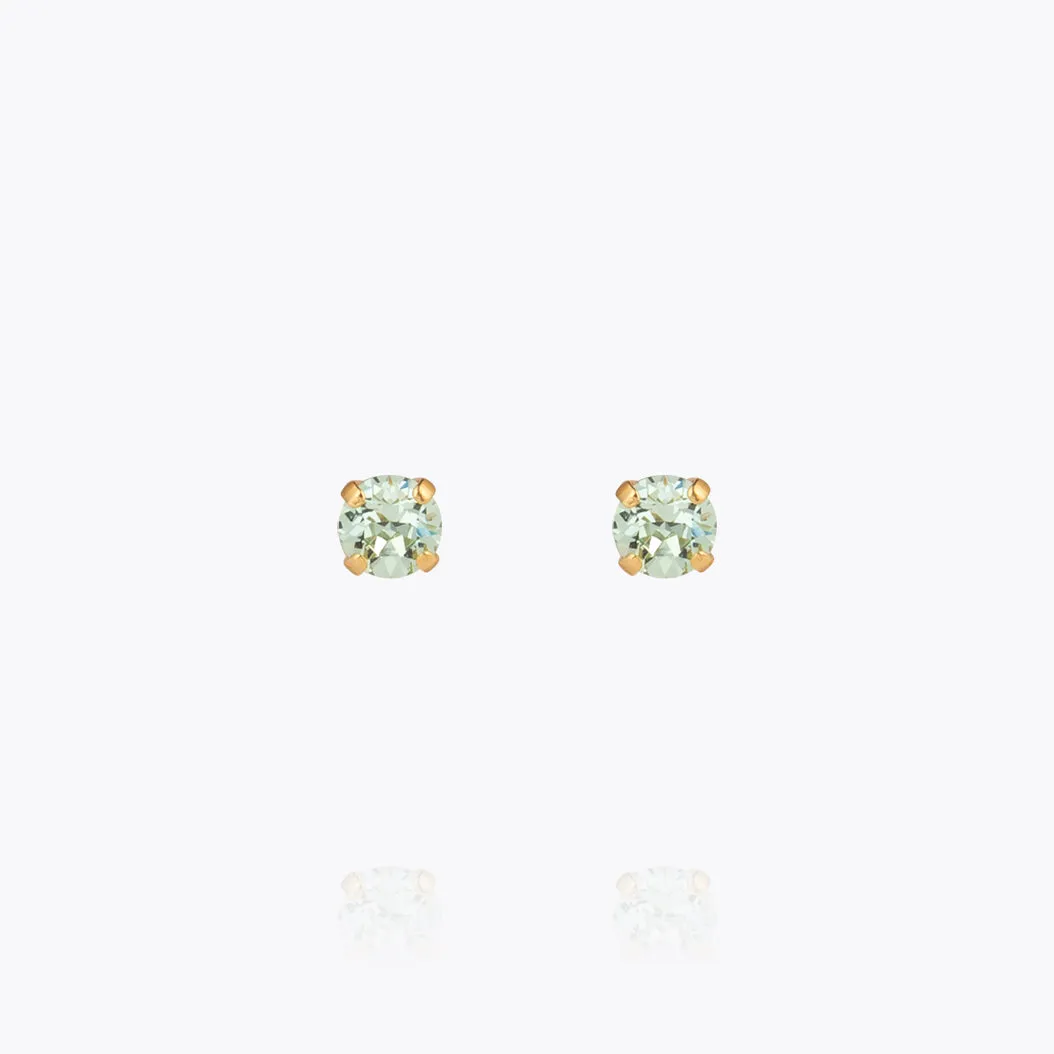 Mini Stud Earrings / Chrysolite Caroline Svedbom