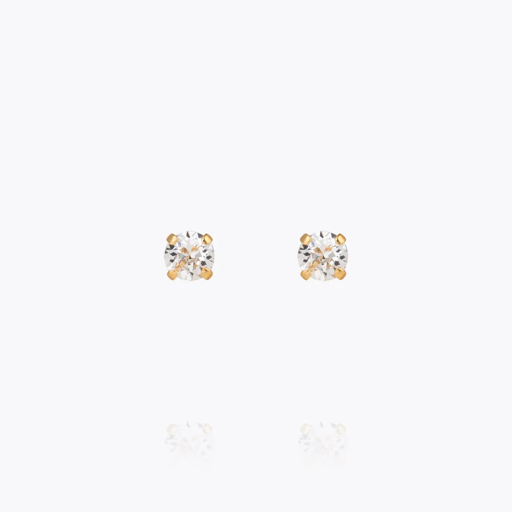 Mini Stud Earrings / Crystal Caroline Svedbom