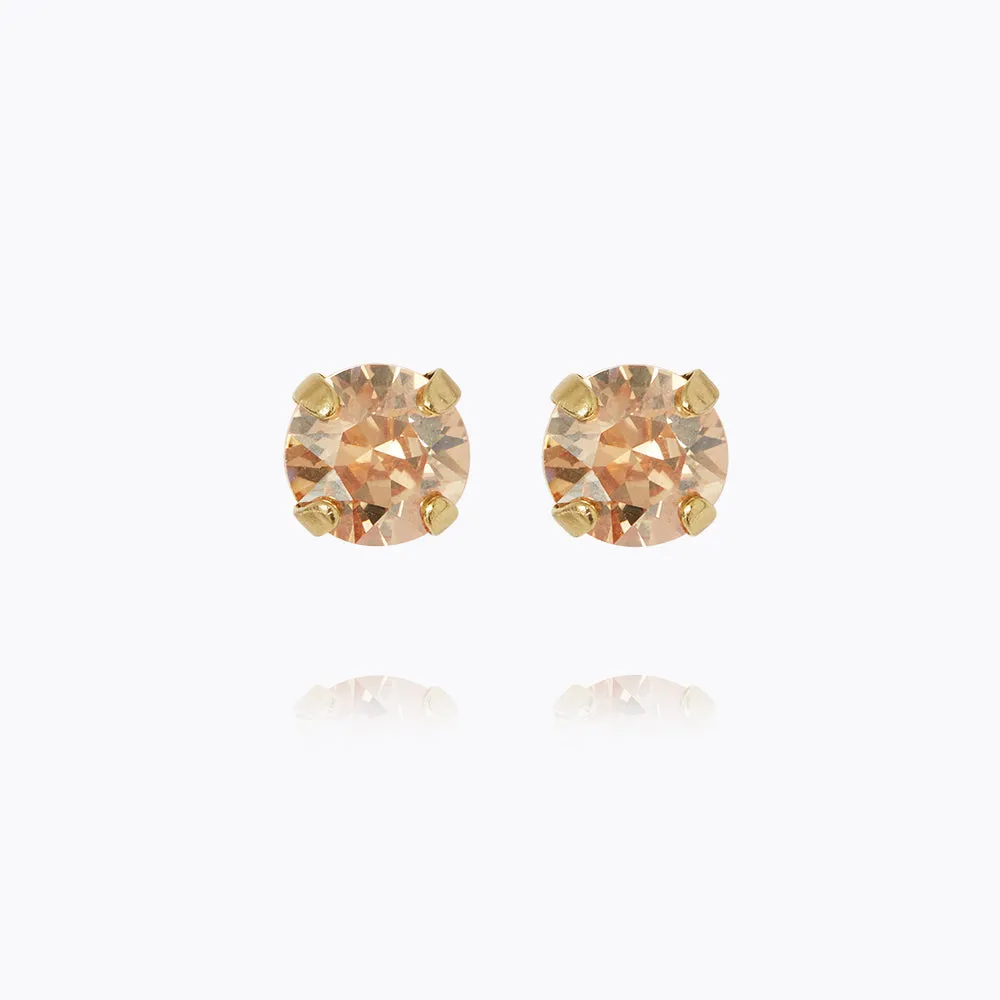 Mini Stud Earrings / Golden Shadow Caroline Svedbom
