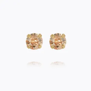 Mini Stud Earrings / Golden Shadow Caroline Svedbom