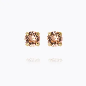 Mini Stud Earrings / Light Peach Caroline Svedbom