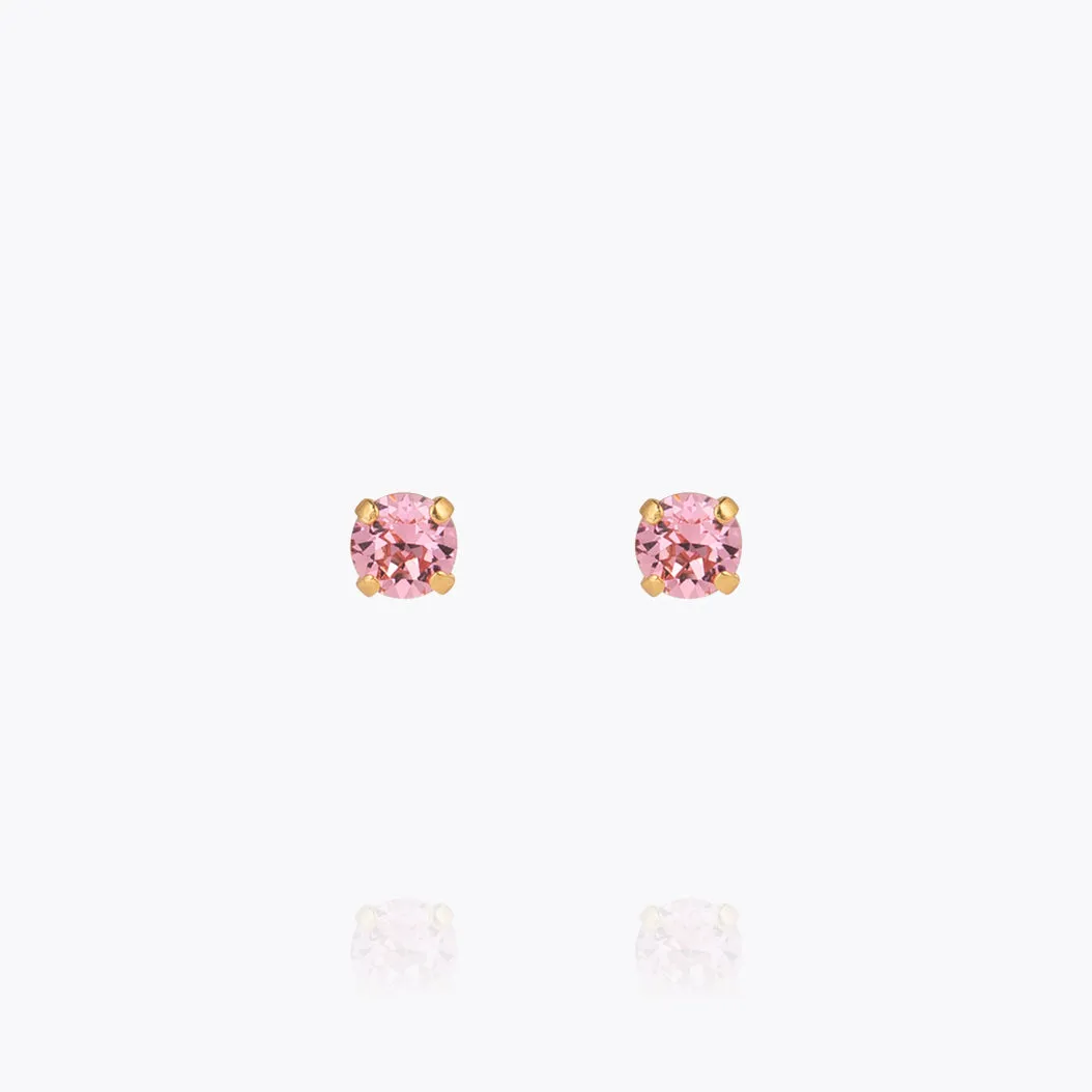 Mini Stud Earrings / Light Rose Caroline Svedbom