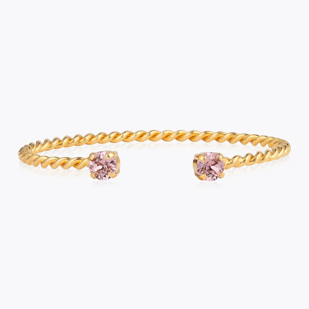 Mini Twisted Bracelet / Light Amethyst Caroline Svedbom