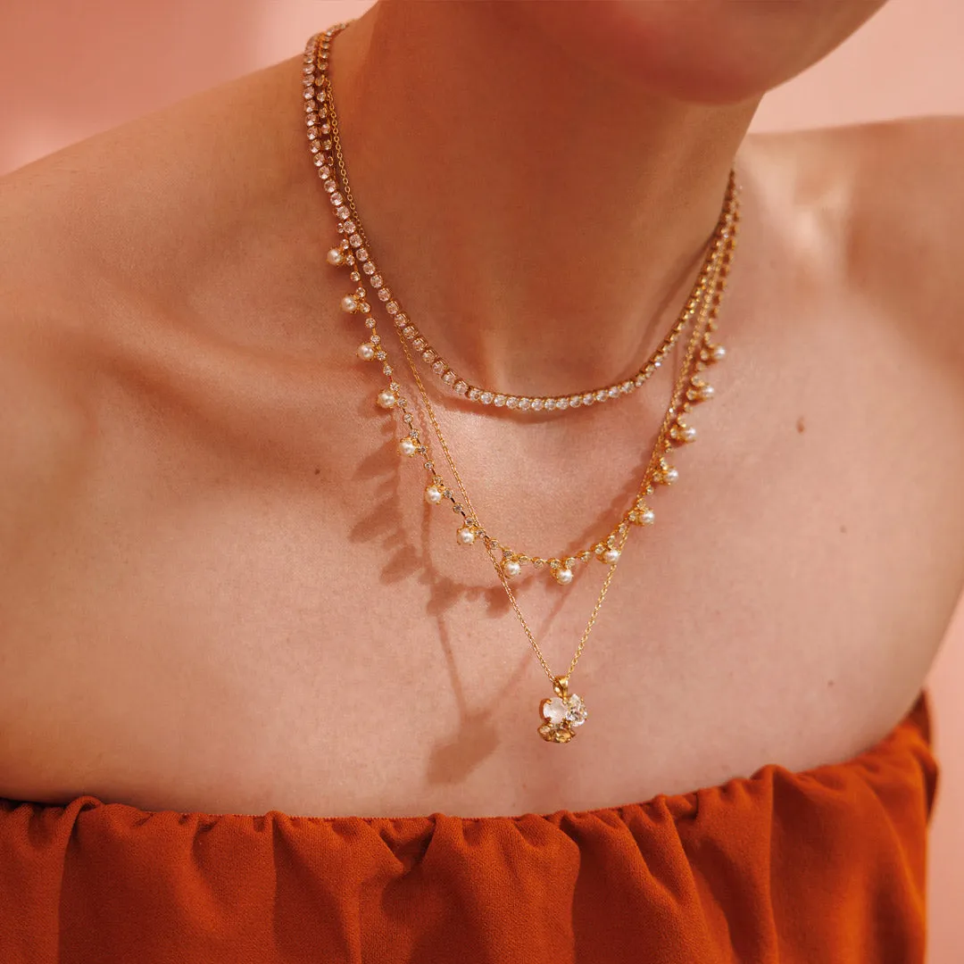 Mini Zara Necklace / Crystal Caroline Svedbom