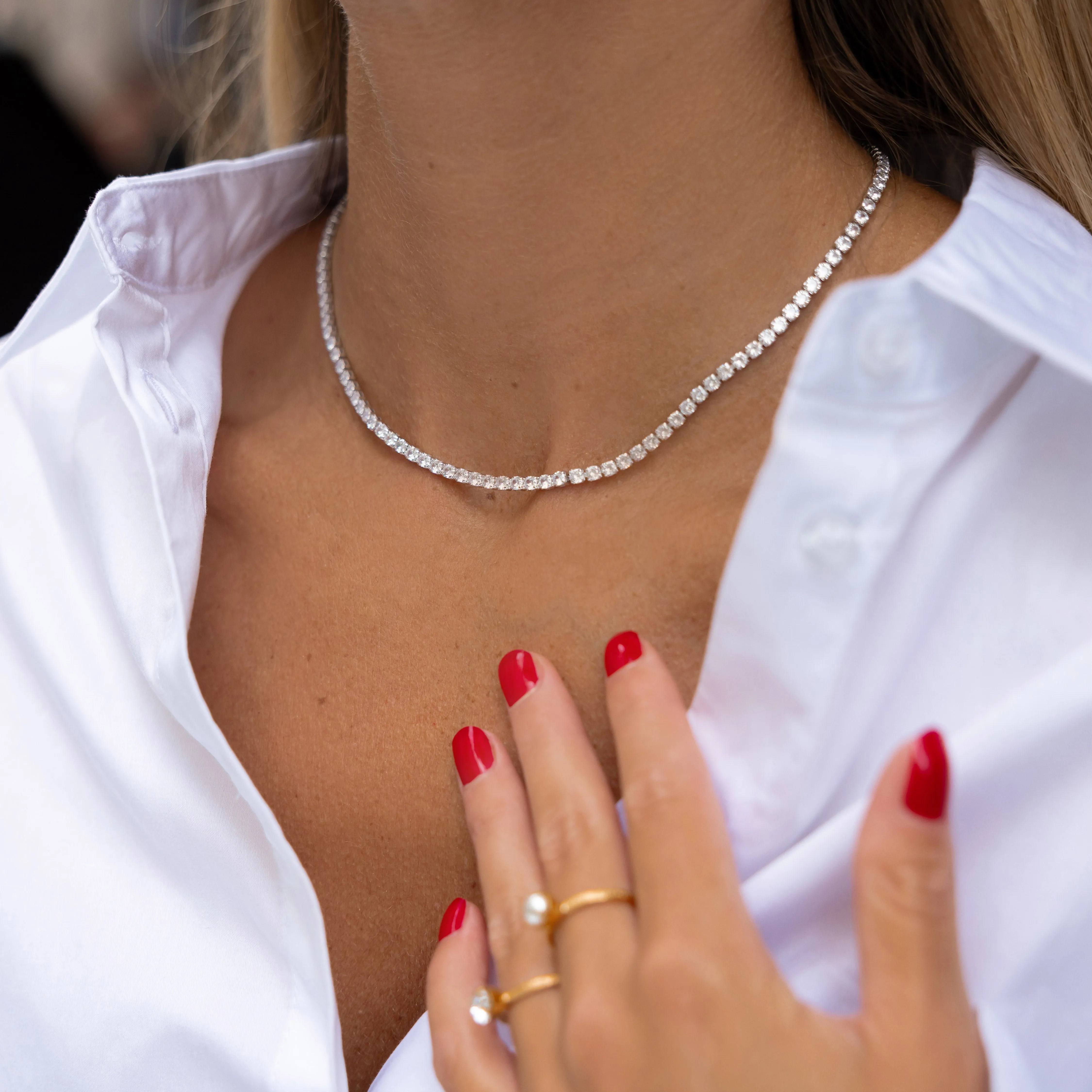 Mini Zara Necklace / Crystal Caroline Svedbom