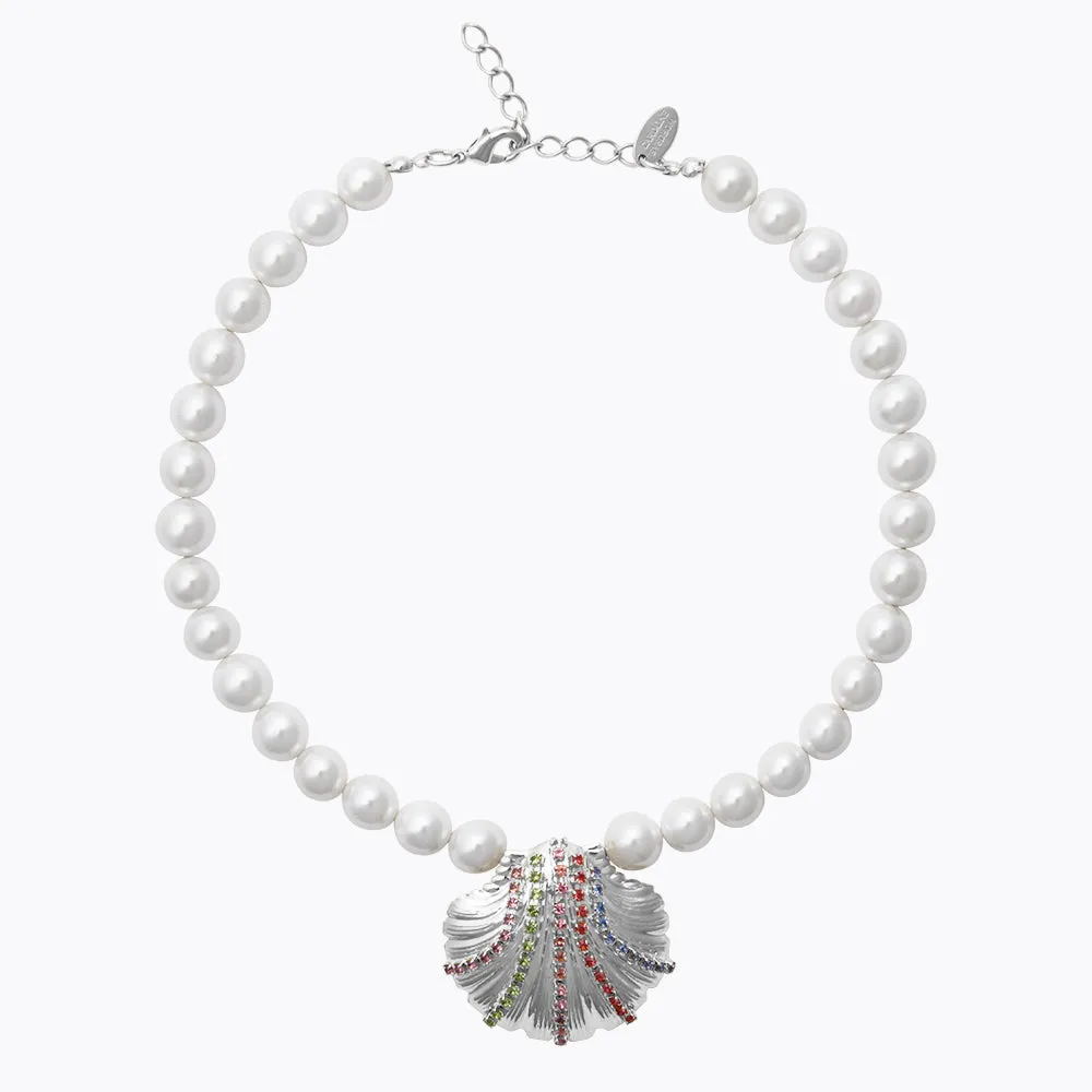 Mirella Pearl Choker / Rainbow Combo Caroline Svedbom