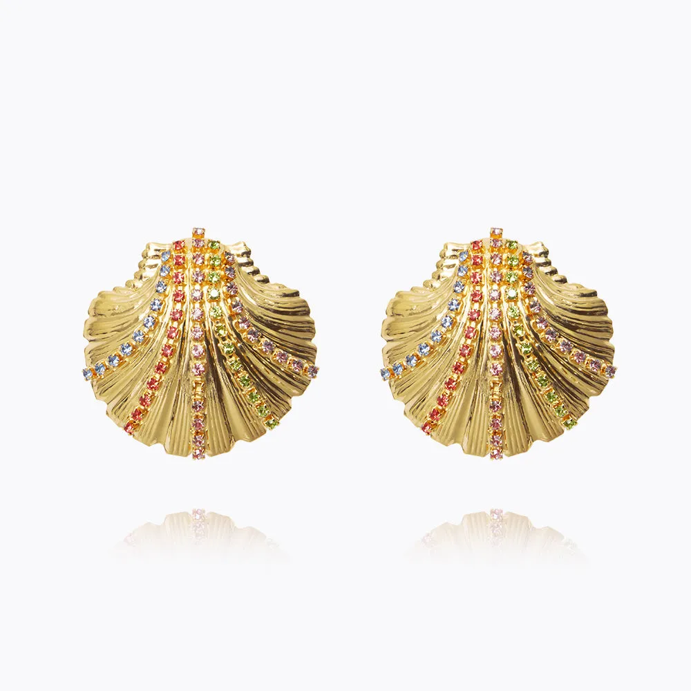 Mirella Shell Earrings / Rainbow Combo Caroline Svedbom