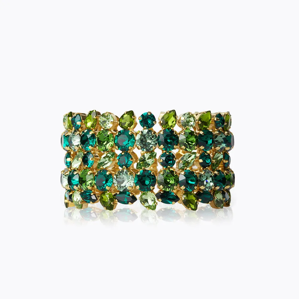 Multi Cuff Bracelet / Green Combo Caroline Svedbom