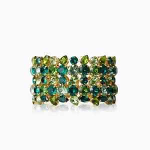 Multi Cuff Bracelet / Green Combo Caroline Svedbom