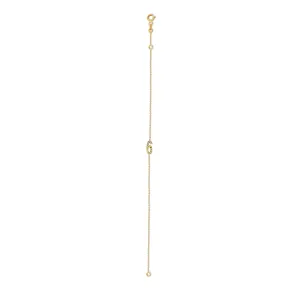 Numerology 6 18K Gold Bracelet w. Sapphires