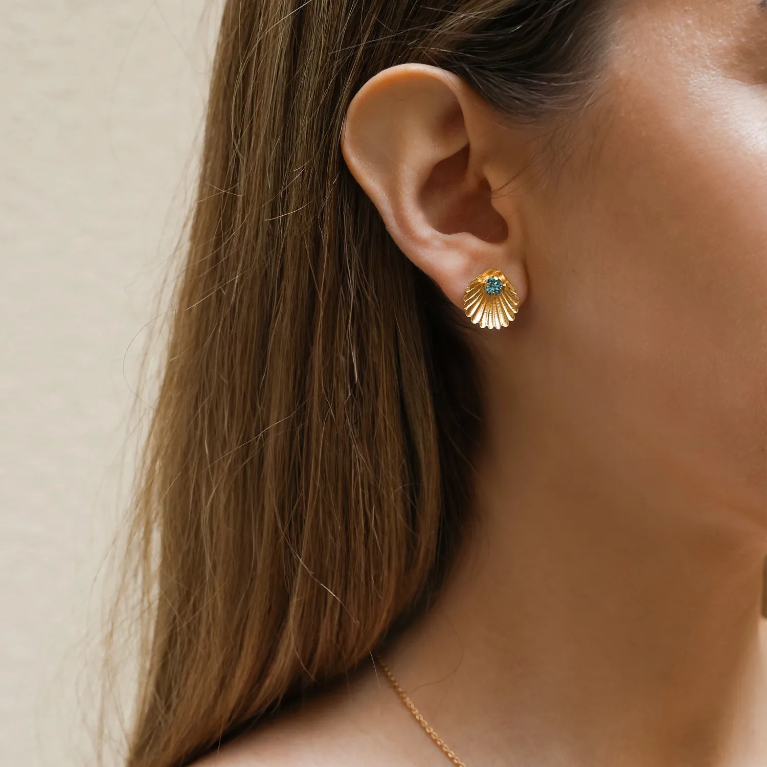 Ocean Treasure Earrings / Aquamarine Caroline Svedbom