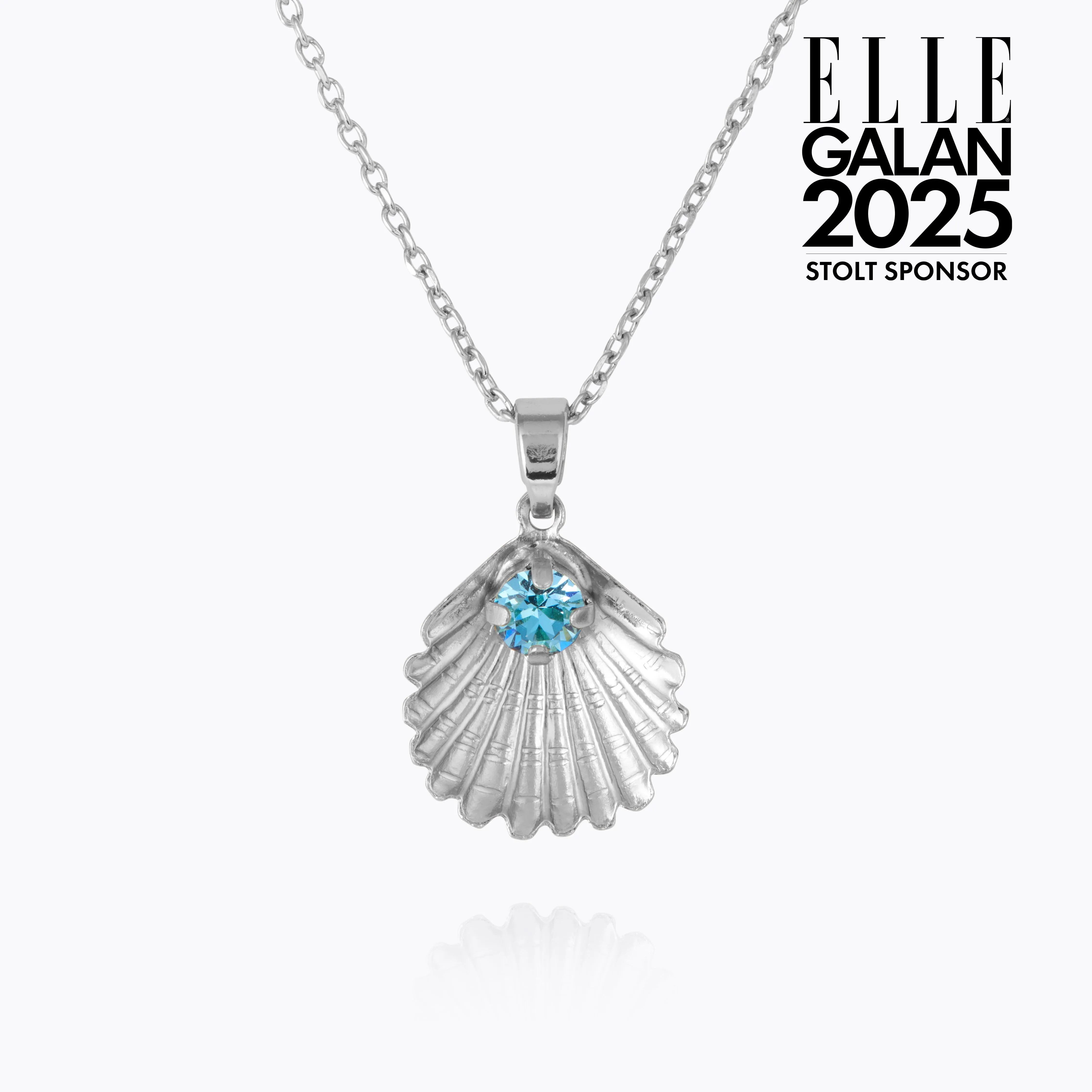Ocean Treasure Necklace / Aquamarine Caroline Svedbom