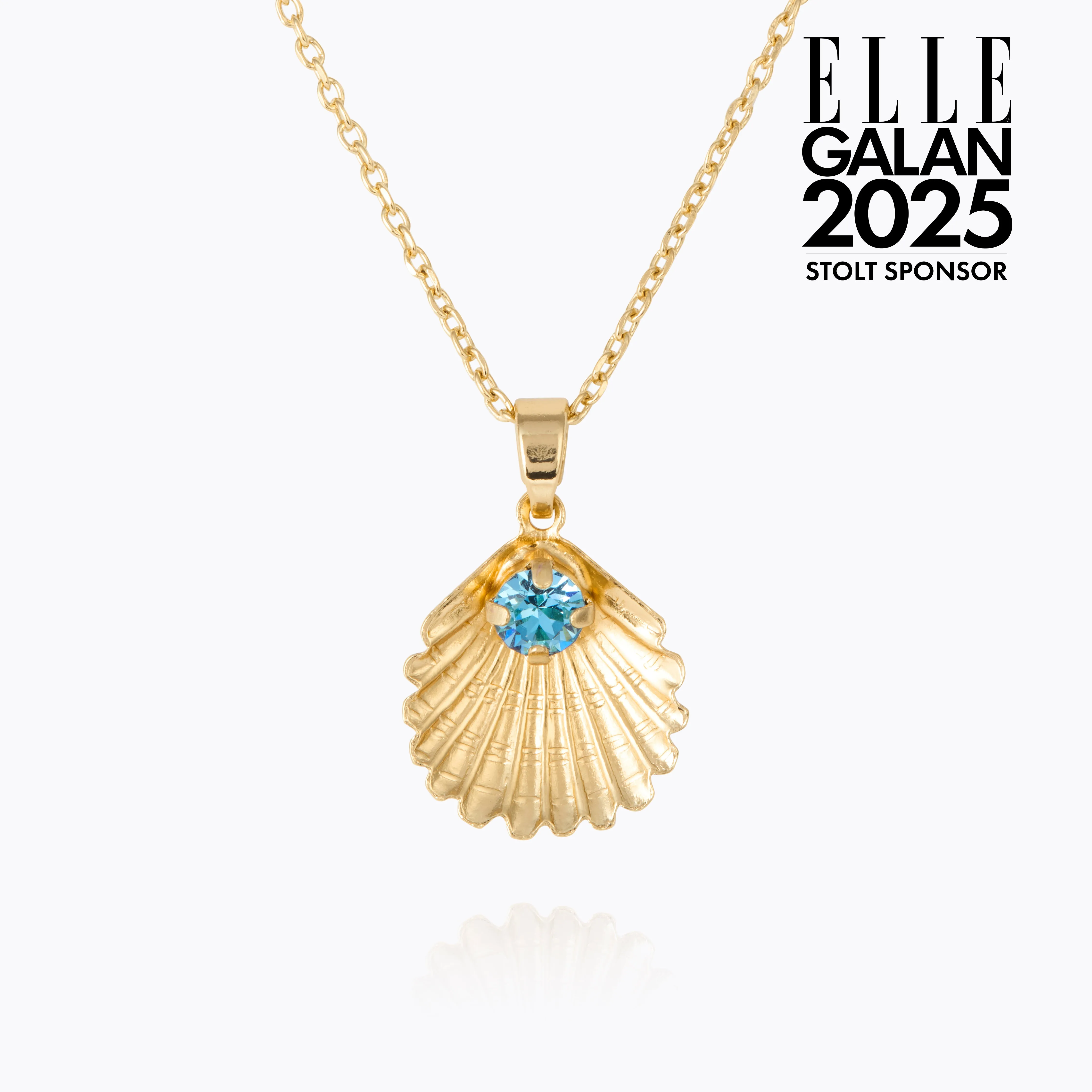 Ocean Treasure Necklace / Aquamarine Caroline Svedbom