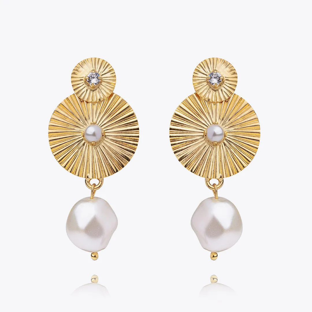 Odessa Pearl Earrings Caroline Svedbom