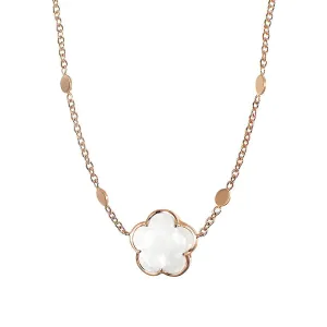 Pasquale Bruni Bon Ton 18ct Rose Gold Milky Quartz Necklace D